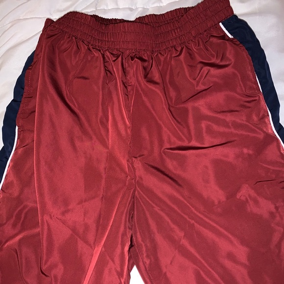 Red Garage Trackpants (Windbreaker material) - Picture 2 of 3